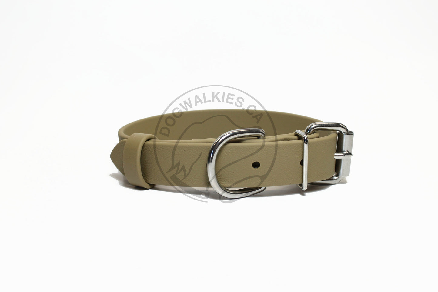 Sahara Tan (limited) Biothane Dog Collar - 1 inch (25mm) wide