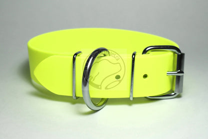 Extra Wide Large Dog Collar in Genuine Biothane - 39mm (1.5") width - 29 colours