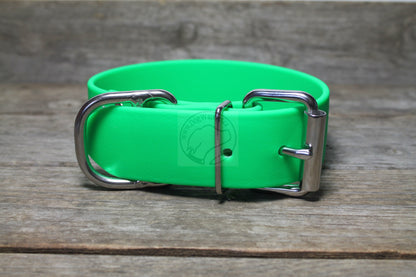 Extra Wide Large Dog Collar in Genuine Biothane - 39mm (1.5") width - 29 colours