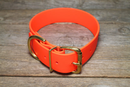 Extra Wide Large Dog Collar in Genuine Biothane - 39mm (1.5") width - 29 colours