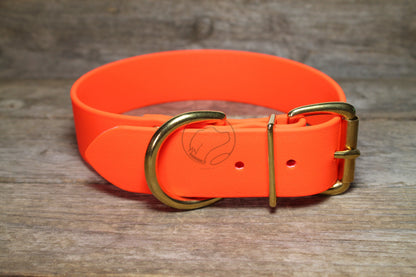 Extra Wide Large Dog Collar in Genuine Biothane - 39mm (1.5") width - 29 colours