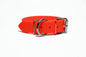 Neon Orange Biothane Dog Collar - Extra Wide - 1.5 inch (38mm) wide