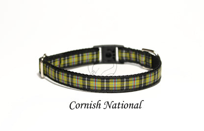 Tartan Cat Collar - Breakaway - 1/2" (12mm) wide