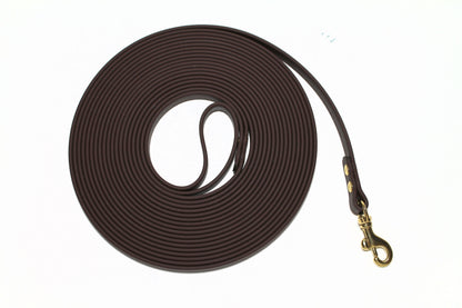 Dark Chocolate Brown *Extra Thin* Waterproof Tracking Recall Long Line