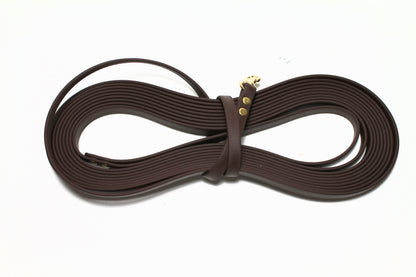 Dark Chocolate Brown *Extra Thin* Waterproof Tracking Recall Long Line