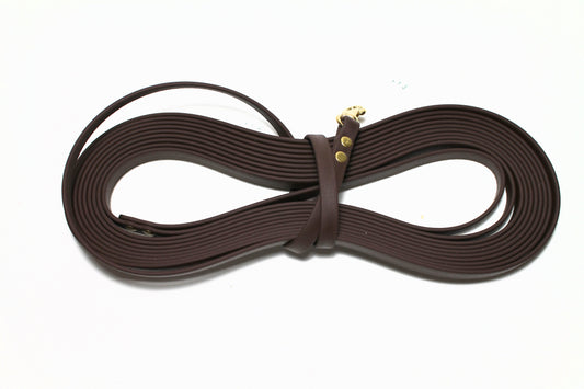 Dark Chocolate Brown *Extra Thin* Waterproof Tracking Recall Long Line