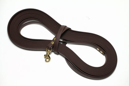 Dark Chocolate Brown *Extra Thin* Waterproof Tracking Recall Long Line