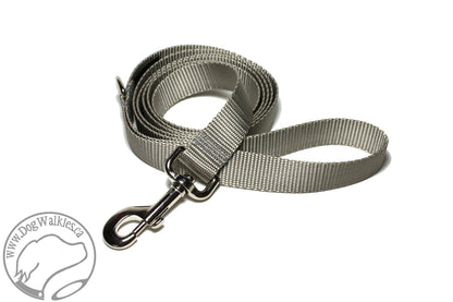 Nylon Dog Leash; Simple - Elegant - Strong; Regular Plain Leash; 1" (25mm) wide