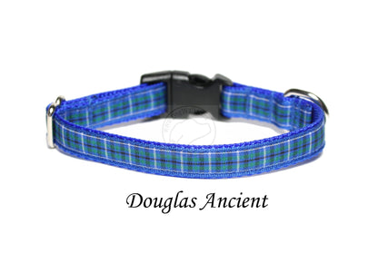 Tartan Cat Collar - Breakaway - 1/2" (12mm) wide