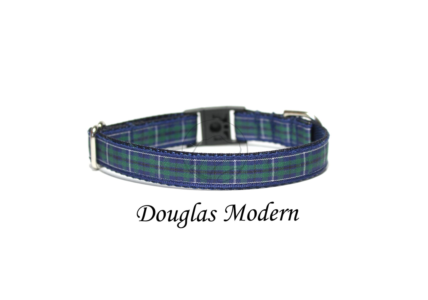 Tartan Cat Collar - Breakaway - 1/2" (12mm) wide