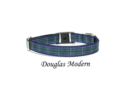 Tartan Cat Collar - Breakaway - 1/2" (12mm) wide