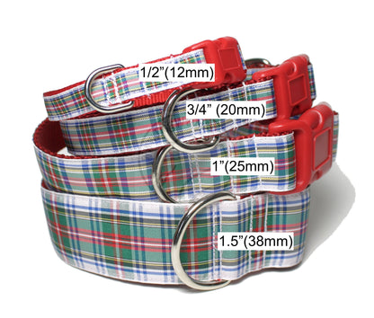 Stewart Clan Dress tartan - dog collar