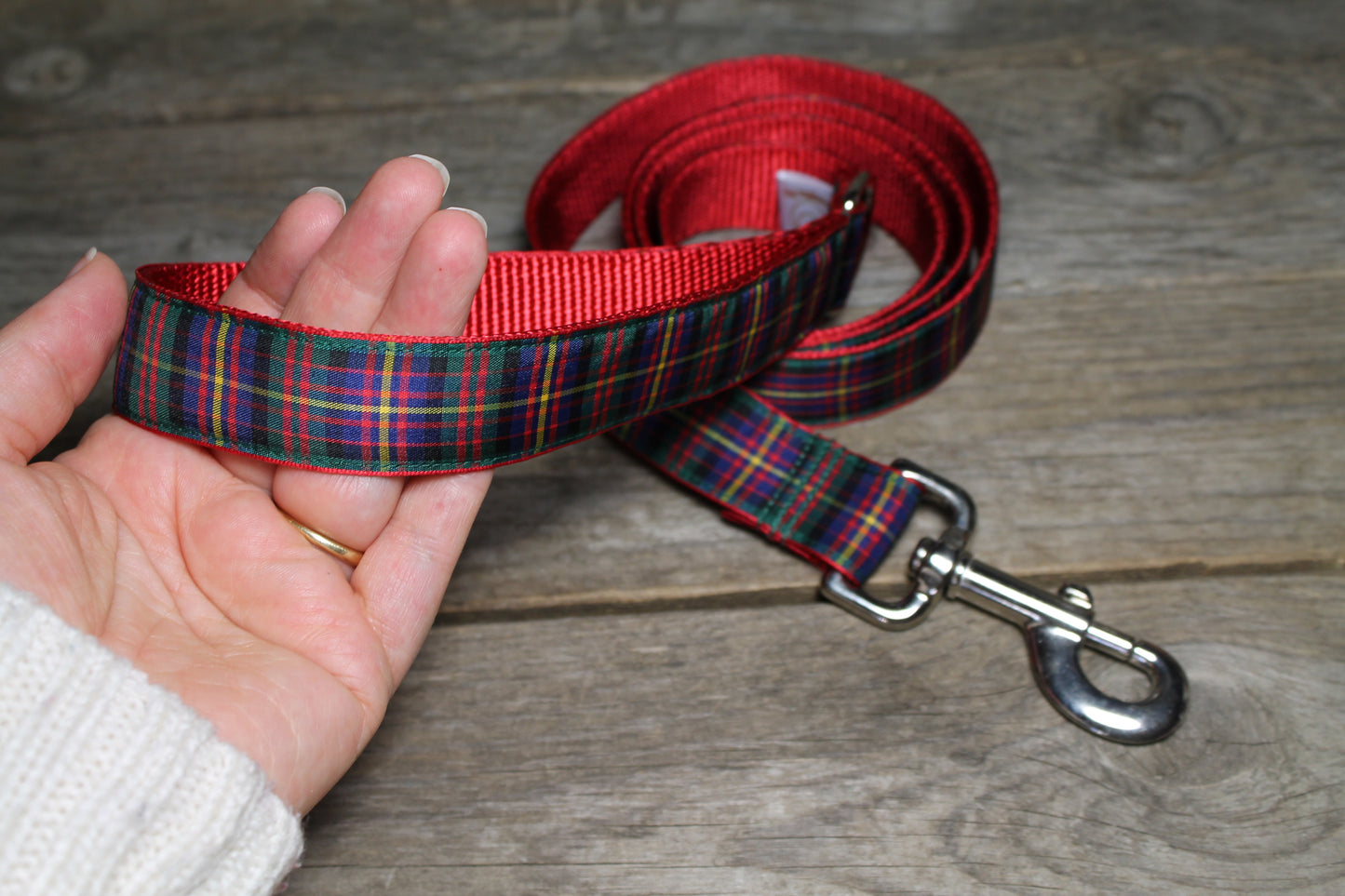 Tartan Dog Leash - Cameron of Erracht Clan Tartan