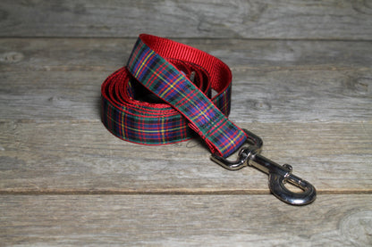 Tartan Dog Leash - Cameron of Erracht Clan Tartan