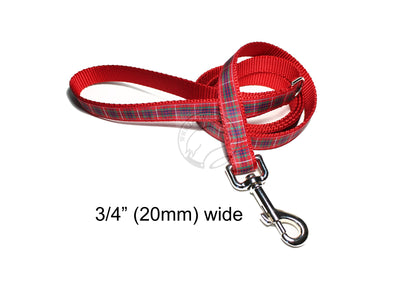 Tartan Dog Leash - Fraser Clan Tartan
