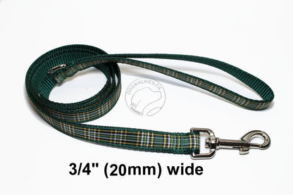 Tartan Dog Leash - Irish National Tartan