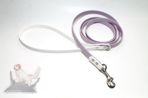 Two Tone Biothane Dog Leash - 1/2" (12mm) wide - Thin leash