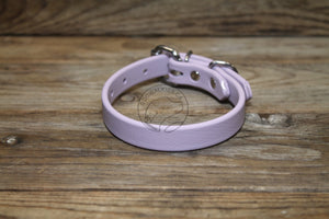 Lavender Purple Pastel Biothane Dog Collar - 5/8"(16mm) wide