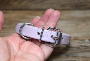 Lavender Purple Pastel Biothane Dog Collar - 5/8"(16mm) wide