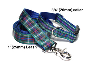 Tartan Dog Leash - Rose (Ros) Clan Tartan