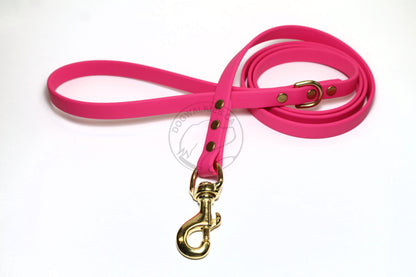 Regular Biothane Leash 5/8" (16mm) wide - waterproof leash - all colours