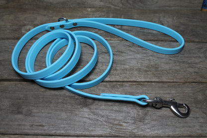 Regular Biothane Leash 5/8" (16mm) wide - waterproof leash - all colours