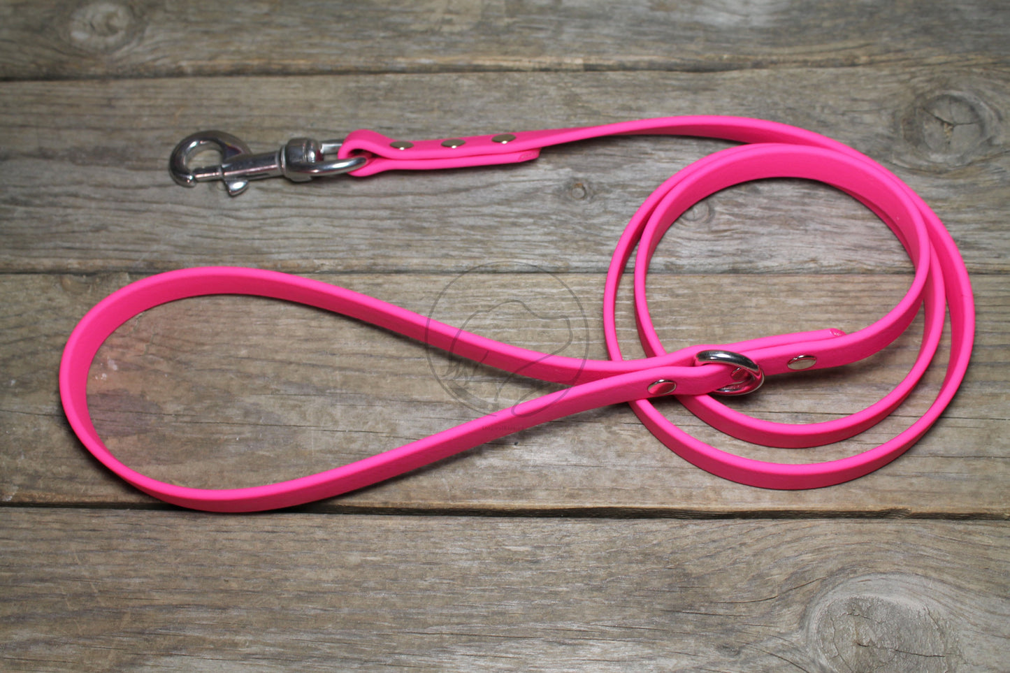 Fuchsia Pink Biothane Dog Leash - Regular 16mm (5/8") width