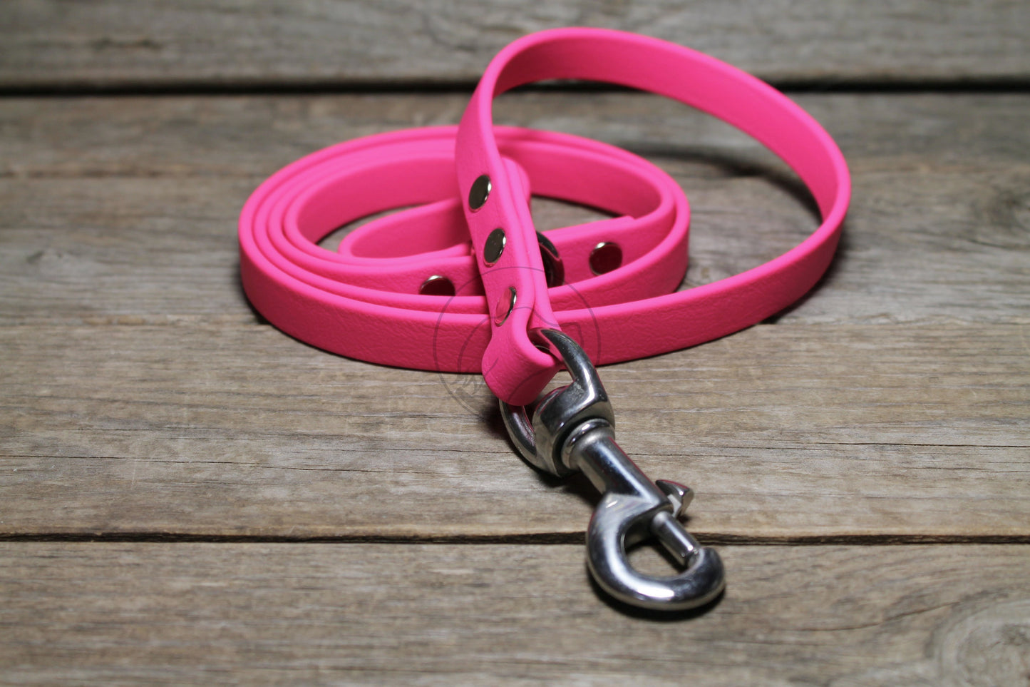 Fuchsia Pink Biothane Dog Leash - Regular 16mm (5/8") width