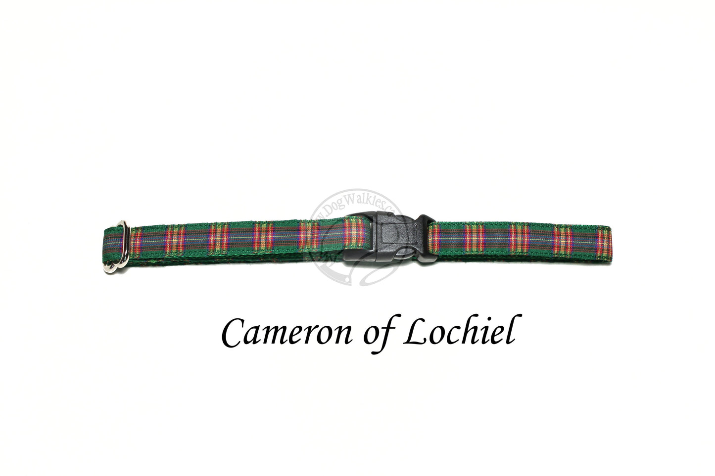 Tartan Cat Collar - Breakaway - 1/2" (12mm) wide