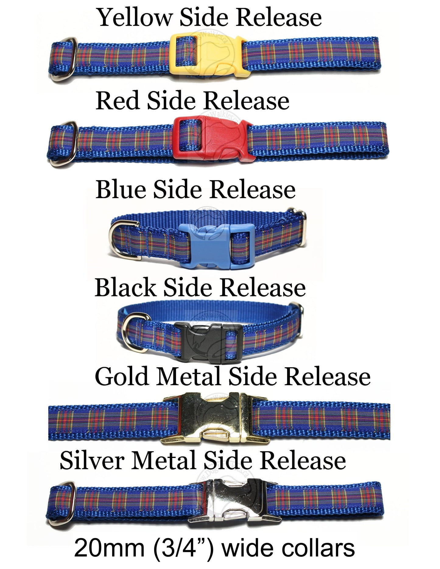 MacBeth (McBeth) clan tartan - dog collar