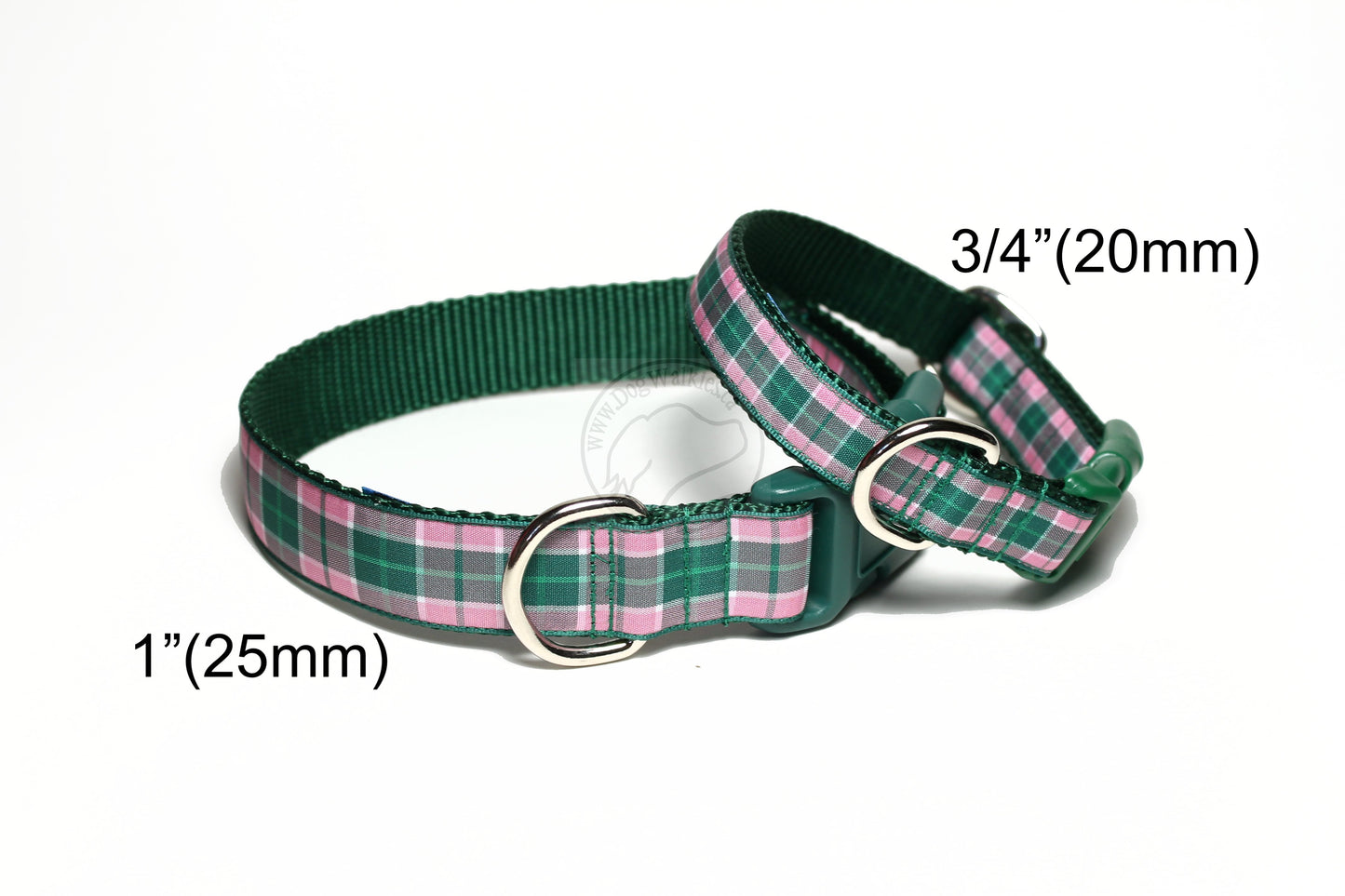 MacDonald of Kingsburgh Clan tartan - dog collar