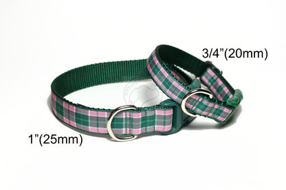 MacDonald of Kingsburgh Clan tartan - dog collar