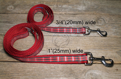 Tartan Dog Leash - MacFie clan Tartan