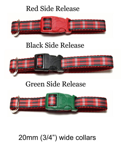MacFie (McFee) Clan tartan - dog collar