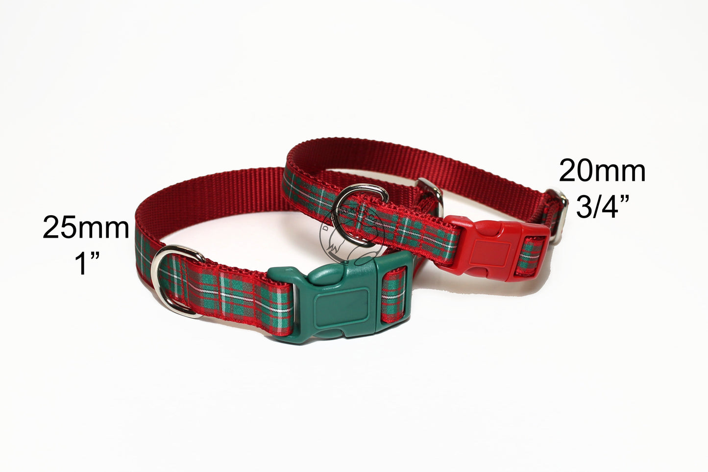 MacGregor Clan tartan - dog collar