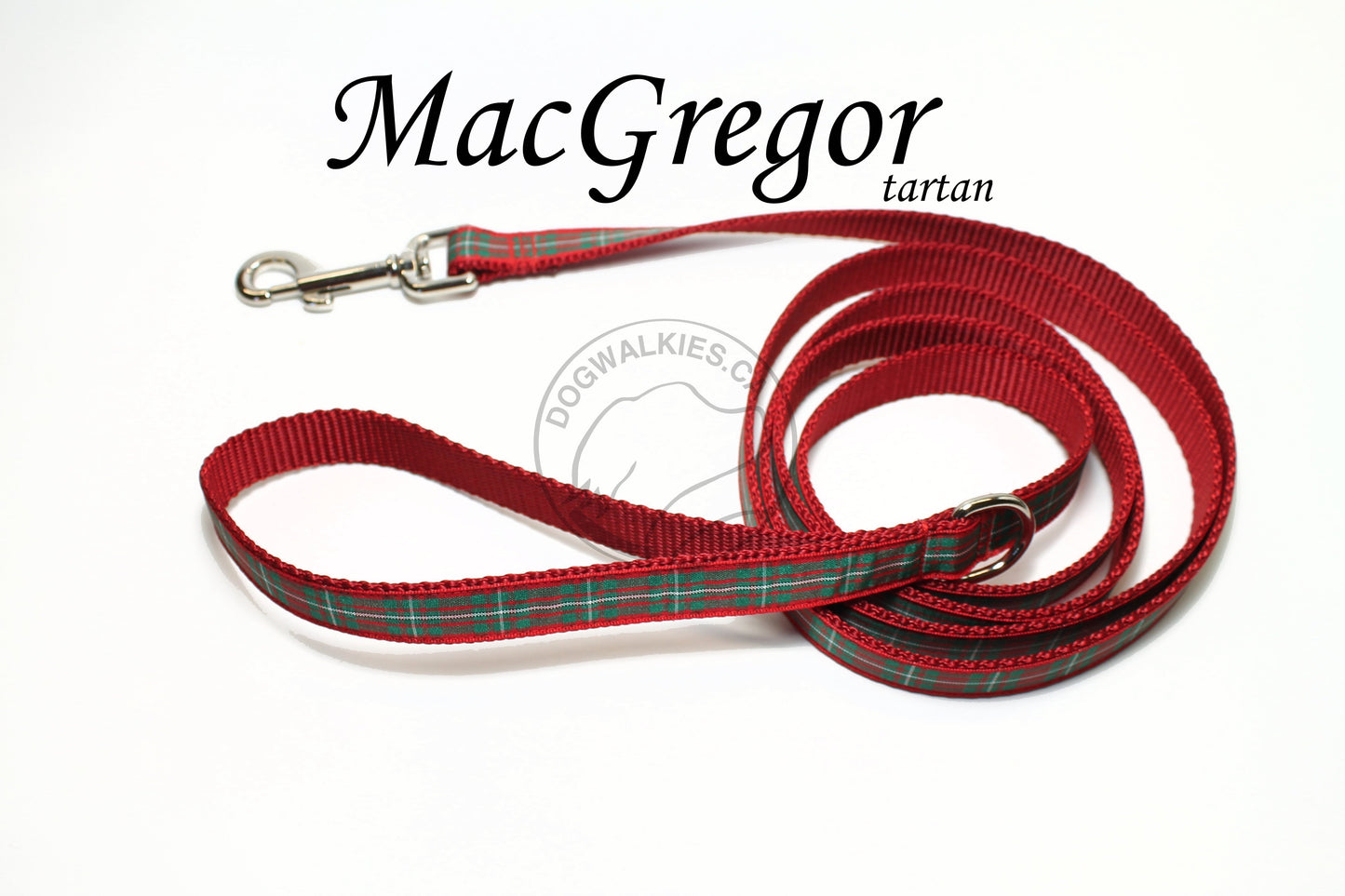Tartan Dog Leash - MacGregor Clan Tartan