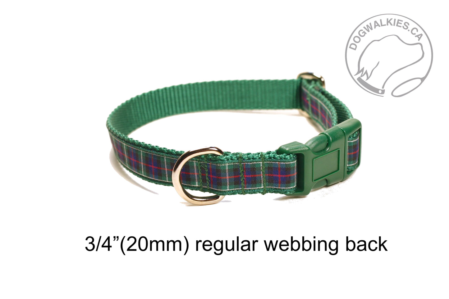 MacKenzie Clan tartan - dog collar