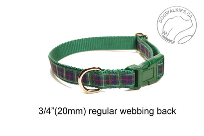 MacKenzie Clan tartan - dog collar