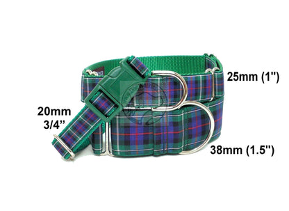 MacKenzie Clan tartan - dog collar