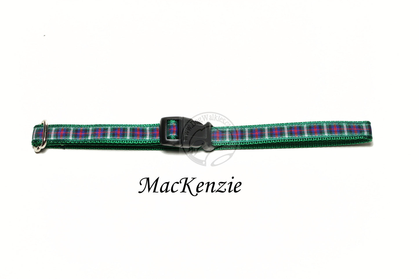 Tartan Cat Collar - Breakaway - 1/2" (12mm) wide