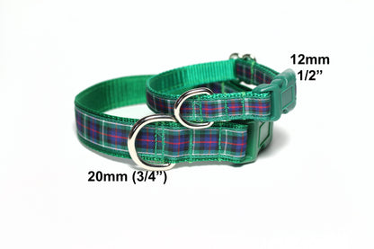 MacKenzie Clan tartan - dog collar