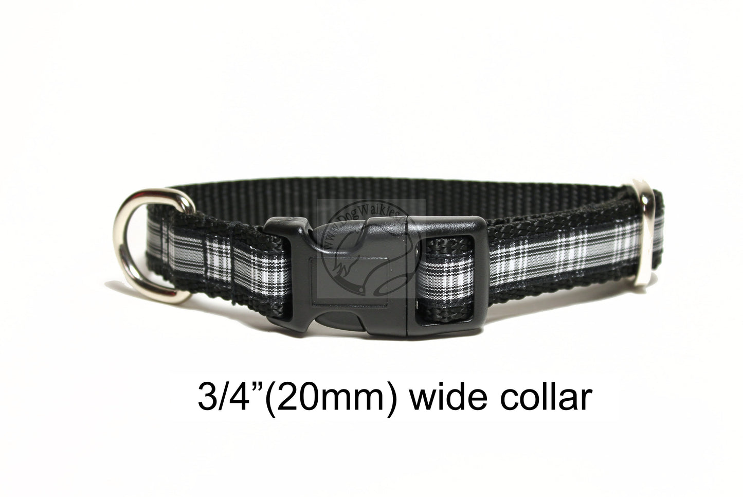 Menzies Clan tartan - dog collar