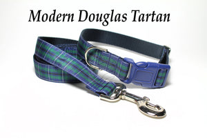 Tartan Dog Leash - Modern Douglas Clan Tartan