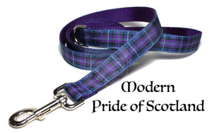 Tartan Dog Leash - Pride of Scotland Modern Tartan
