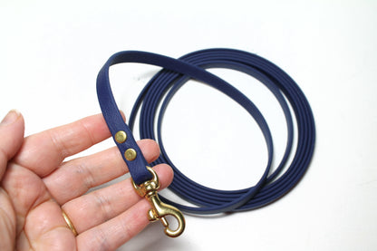 Lighter Weight Waterproof leashes - leash for cats - tracking recall long line - 3/8" (9mm) Biothane