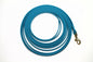 Lighter Weight Waterproof Tracking Recall Long Line - leash for smaller dog or cats - 3/8" (9mm) Biothane