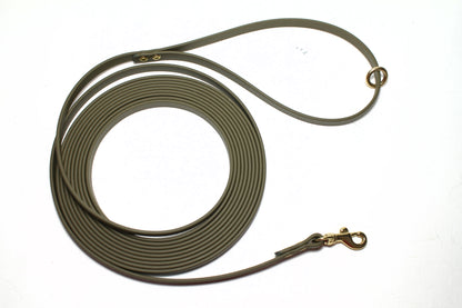 Olive *Extra Thin* Waterproof Tracking Recall Long Line