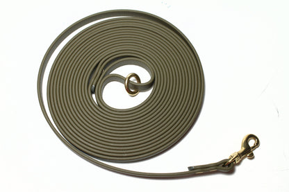 Olive *Extra Thin* Waterproof Tracking Recall Long Line