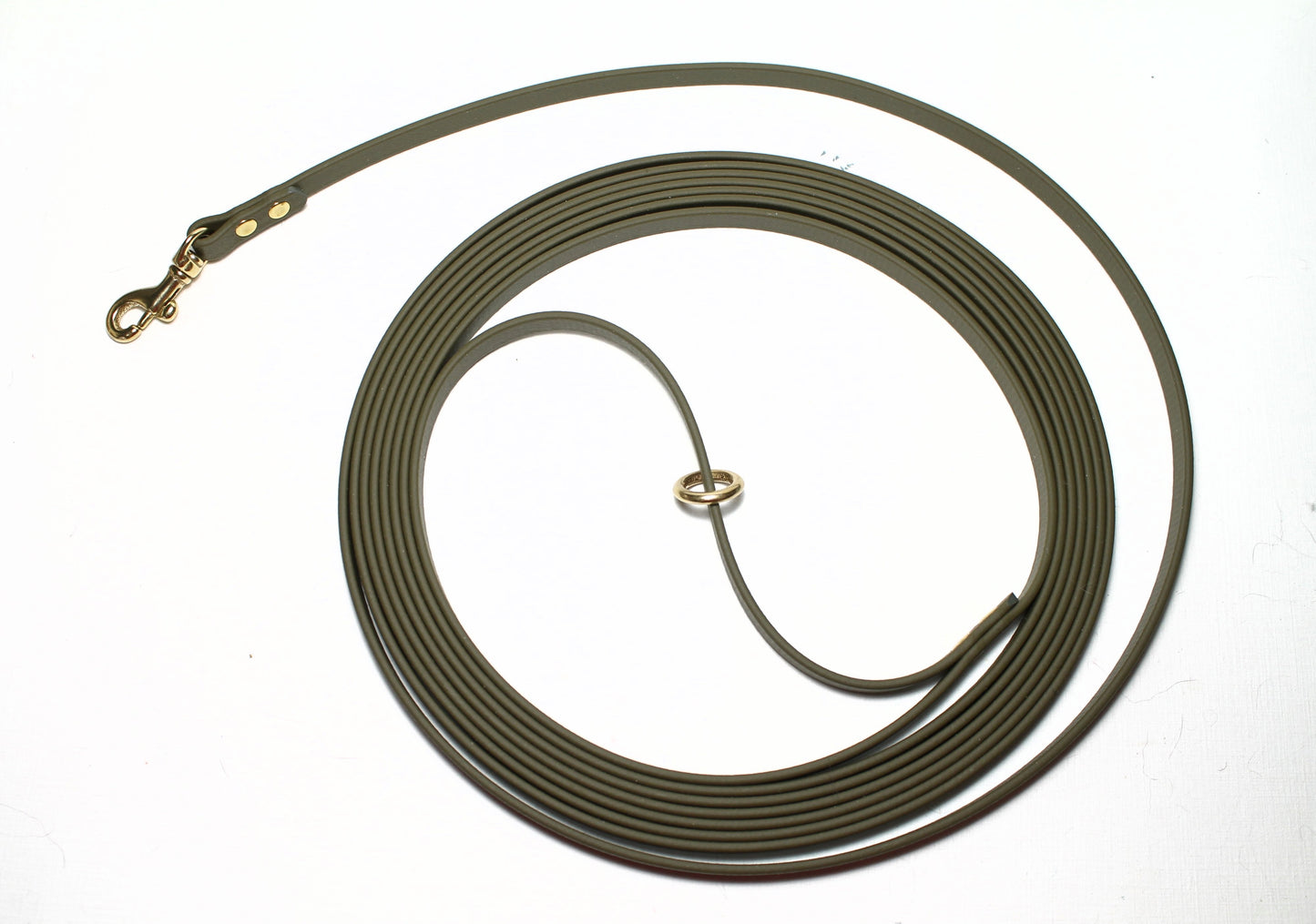 Olive *Extra Thin* Waterproof Tracking Recall Long Line