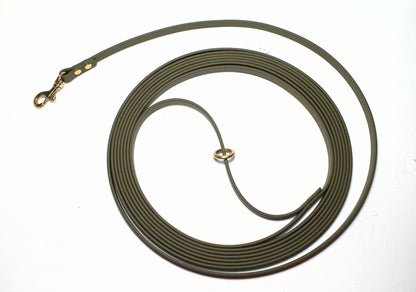 Olive *Extra Thin* Waterproof Tracking Recall Long Line